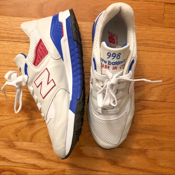 New Balance 998 Air Exploration White Leather 9 - Picture 4 of 7